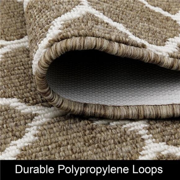 Washable Runner Rug 20"x59" Non Slip Rubber Backing Long Door Mats Entryway Rug - Picture 3 of 7